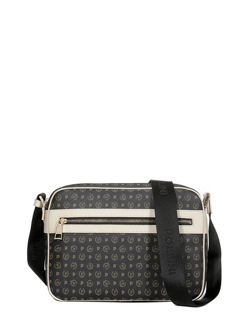 Borsa A Spalla Heritage Logo Classic Nero/avorio POLLINI | TE8402PP02Q11/00C